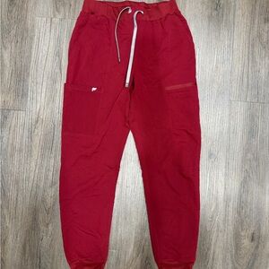 Fabletics Women's Red Joggers